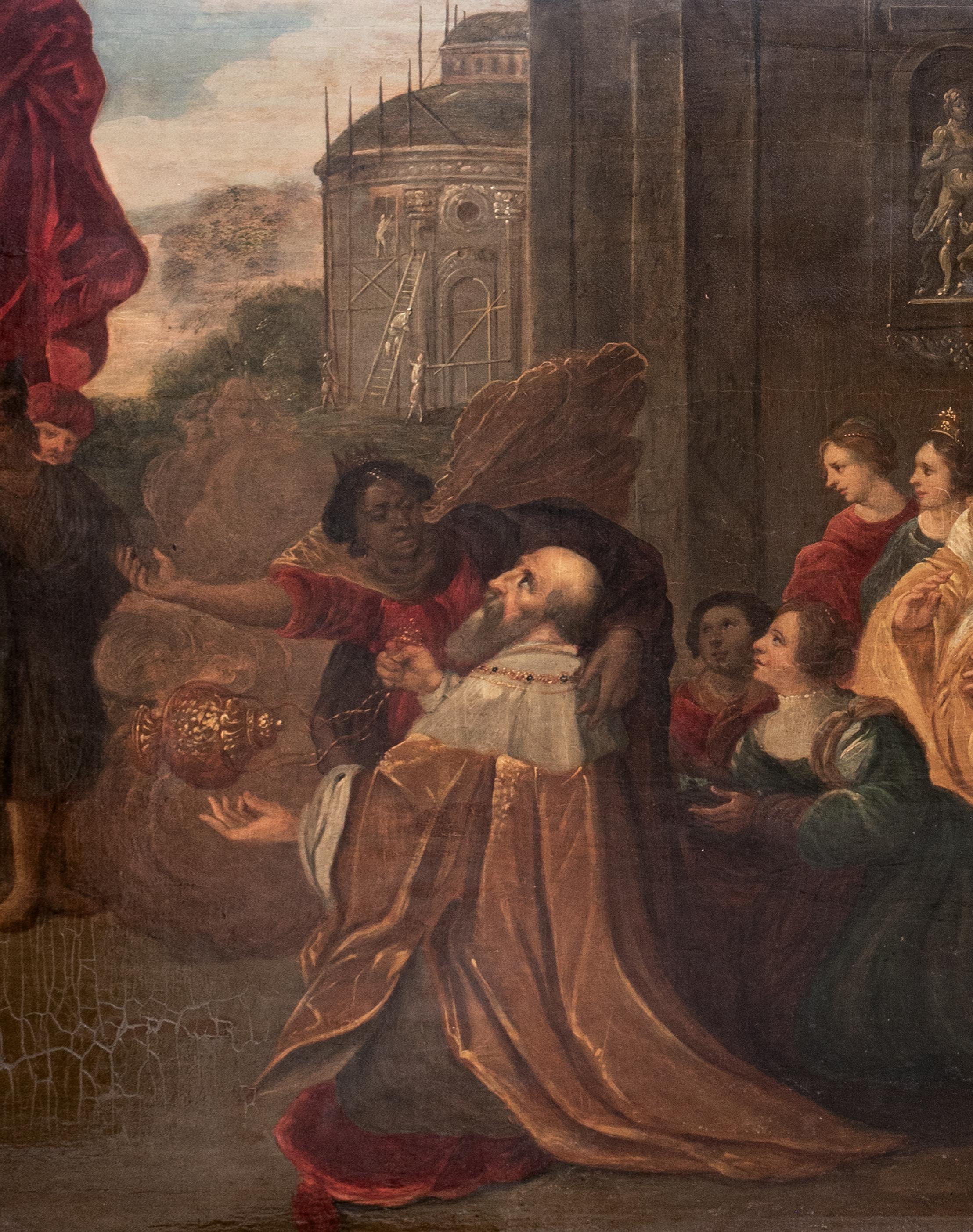 König Solomon, „The Idols Worshipping The Idols“, 17. Jahrhundert  FRANS FRANCKEN II (1581-1642)  im Angebot 2