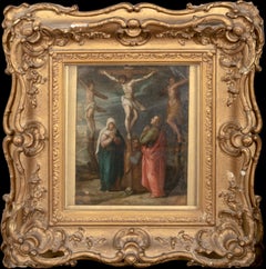 La Crocifissione, XVII secolo Scuola fiamminga - circolo di Frans Francken I