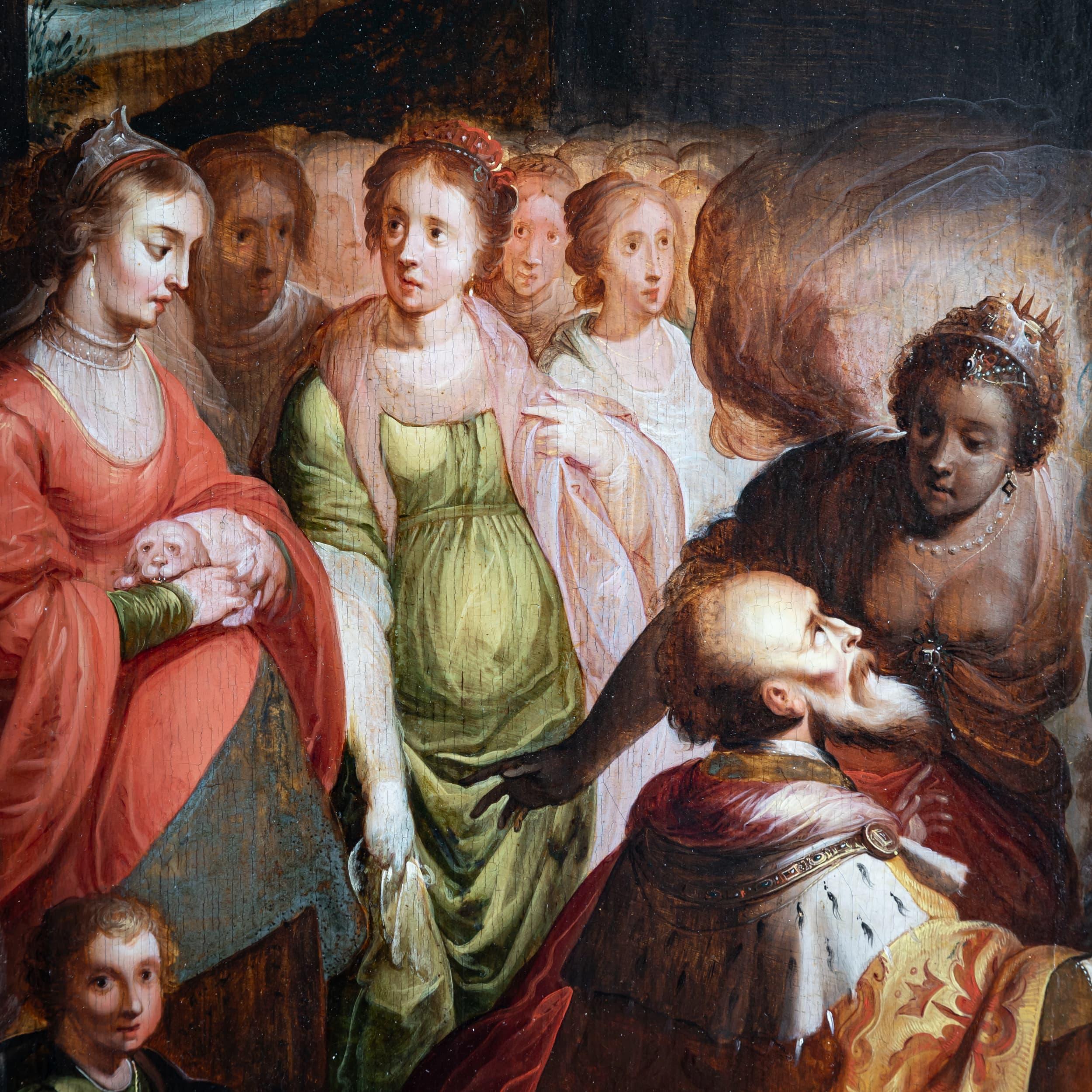 The Idolatry of Solomon after Frans Francken the Younger (Flemish, 1581–1642) For Sale 2