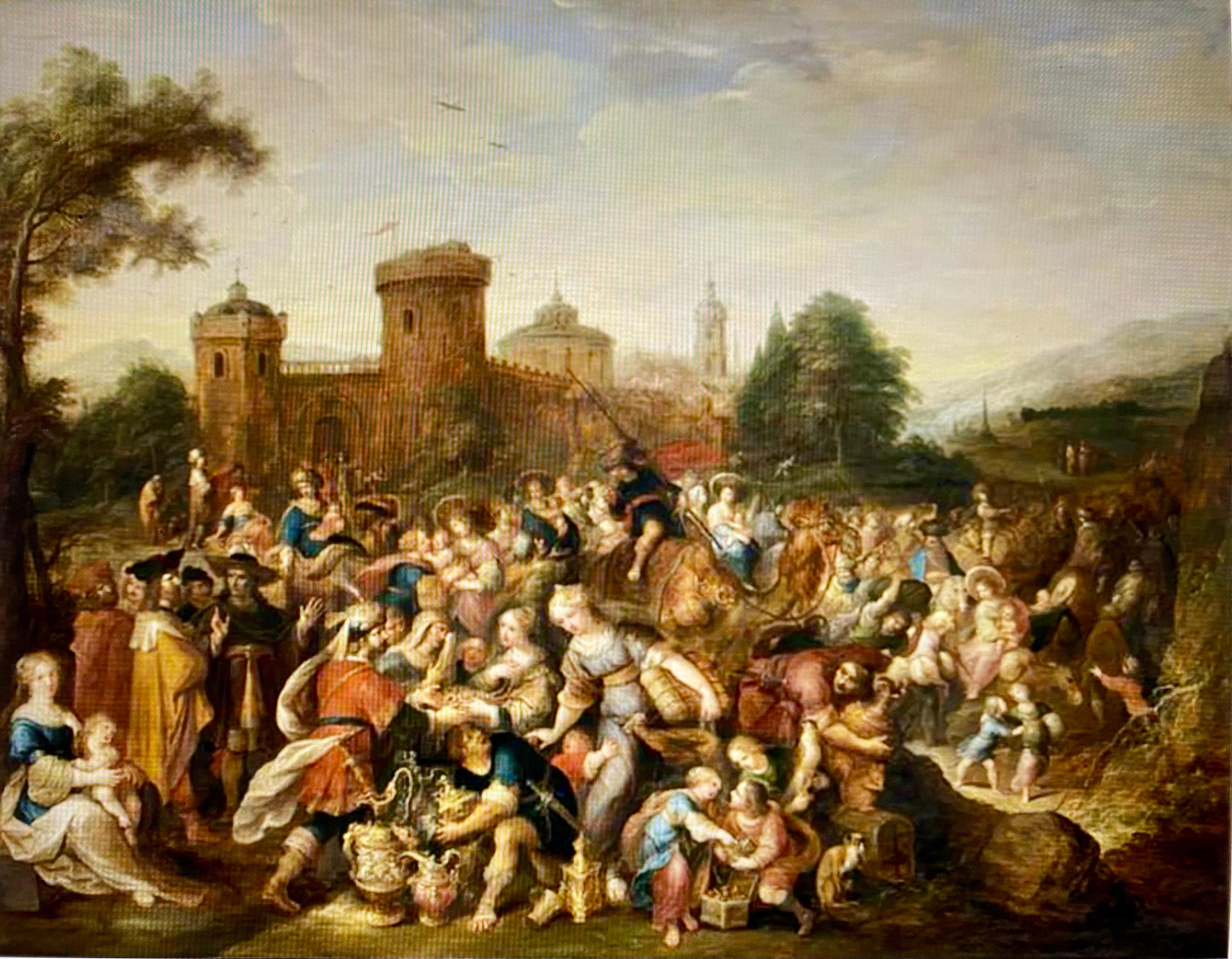 La salida de los israelitas de Egipto