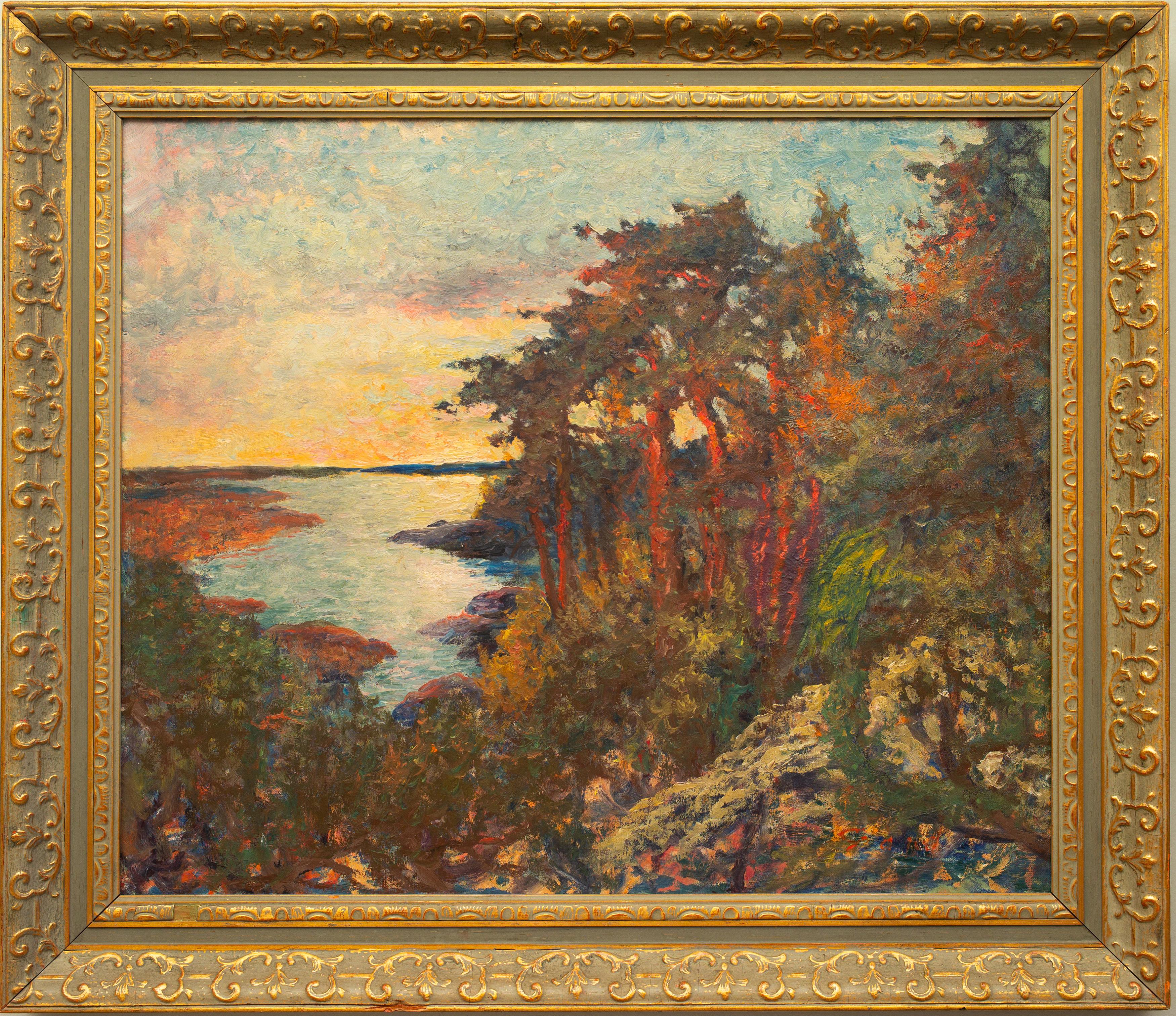 Frans Gard (1892-1978) Swedish

A Scandinavian Archipelago View

oil on canvas
signed on front Gard and Frans Gard a tergo
canvas dimensions 24.40 x 28.74 inches (62 x 73 cm) 
frame 29.92 x 34.64 inches (76 x 88 cm)

Provenance: 
A Swedish Private