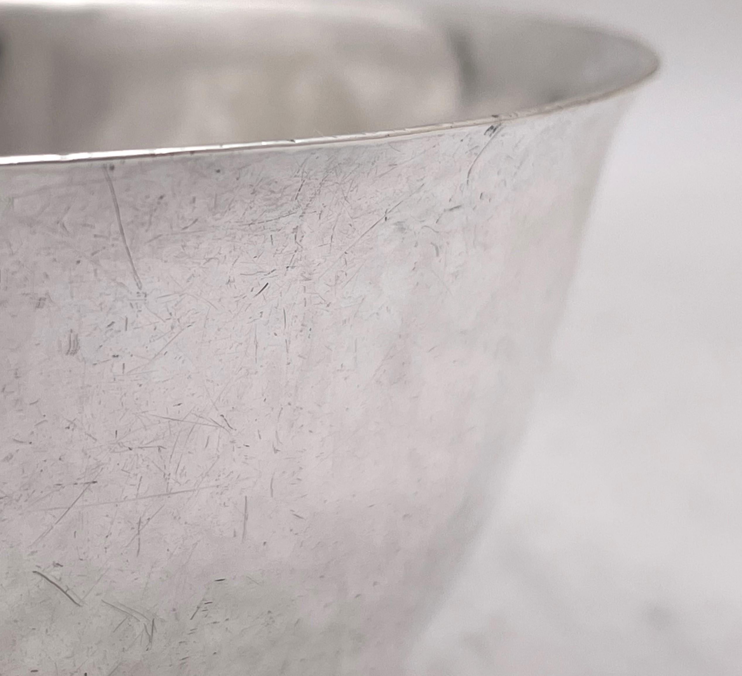 Arts and Crafts Frans Gyllenberg Sterling Silver Boston Arts & Crafts Hammered 1905 Bowl For Sale
