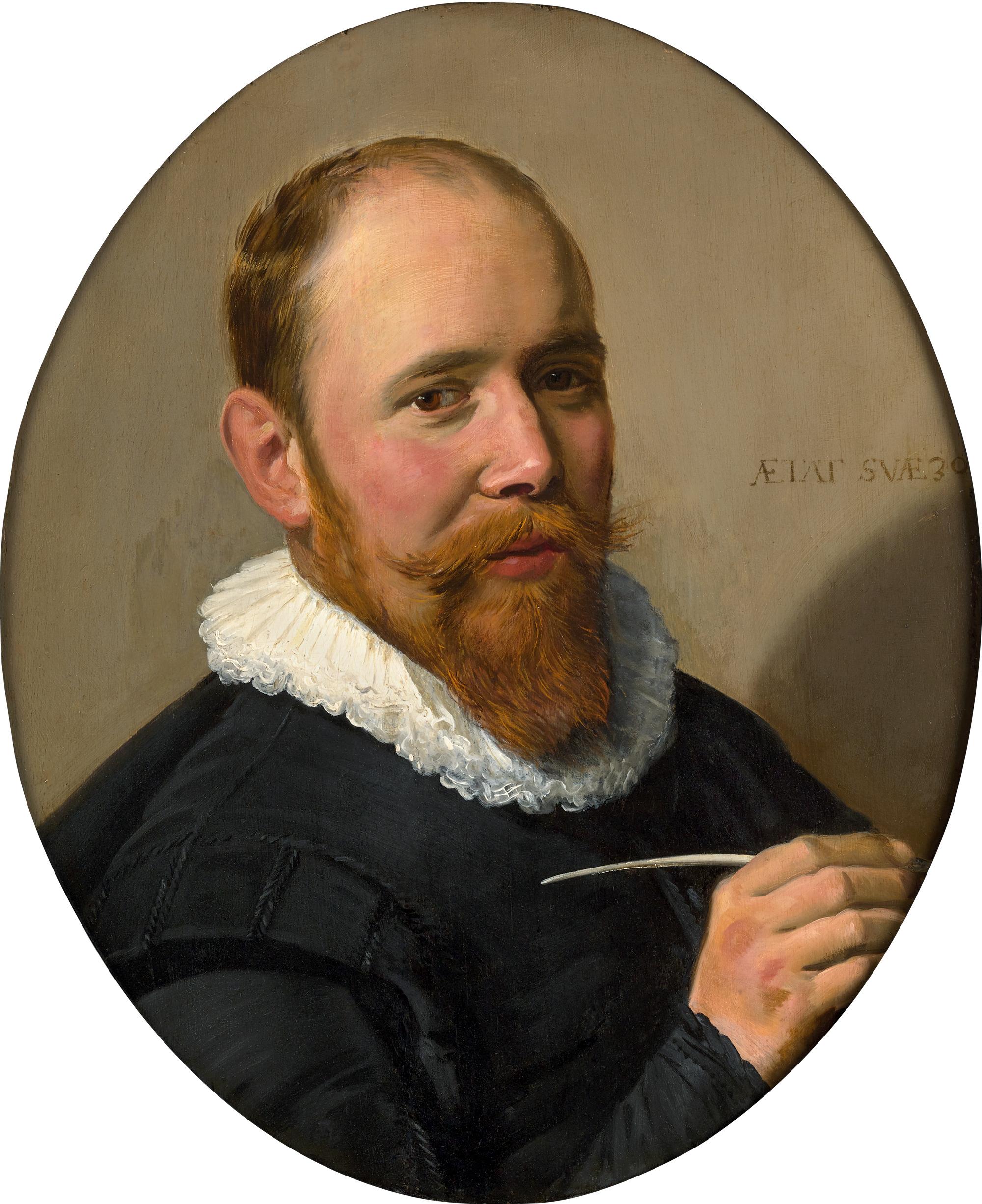 Portrait Of A Gentleman By Frans Hals