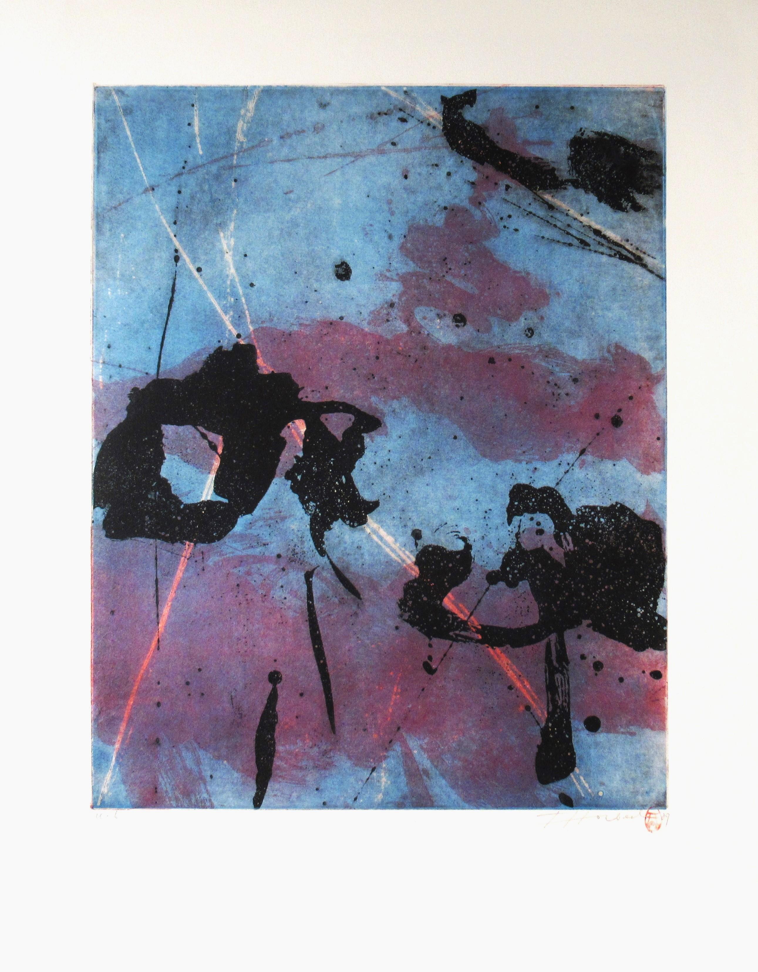 Frans Horbach Abstract Print - Untitled #2