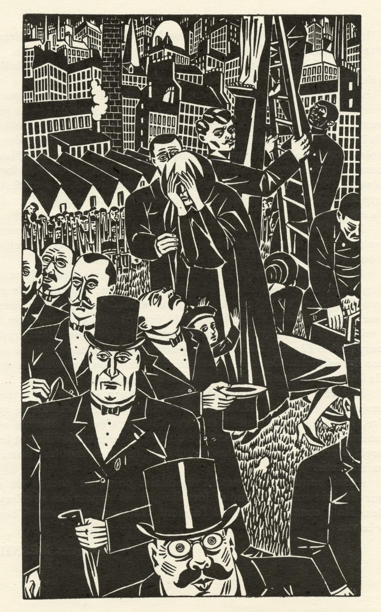 (dopo) Frans Masereel "Le Calvaire"