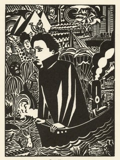 (dopo) Frans Masereel "Le Voyageur"