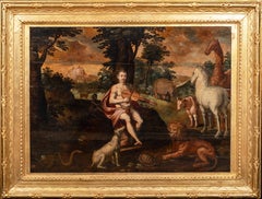 Orpheus bezaubert die Tiere, 16. Jahrhundert 