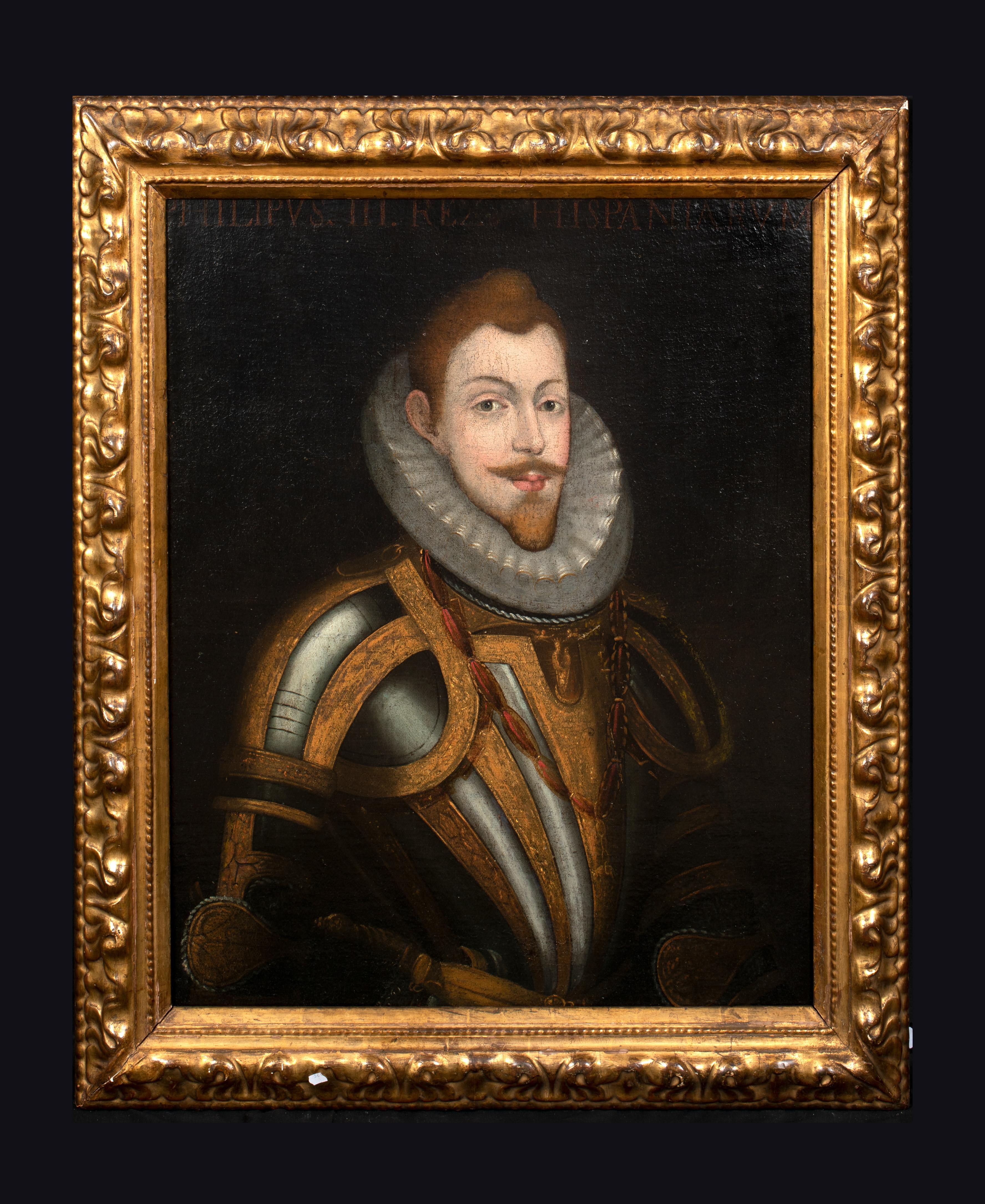Portrait of King Philip III of Spain (1578-1621), early 17th Century  - Painting by Frans Pourbus the Younger