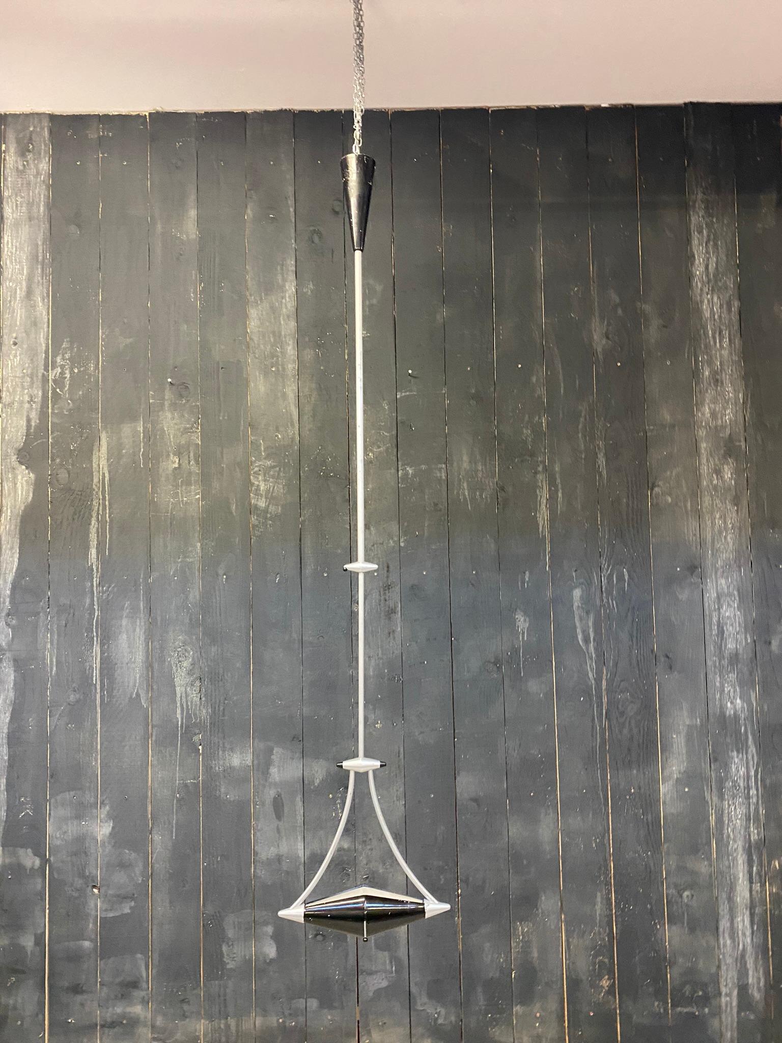 Frans Schrofer, Very Large Suspension Adjustable in Height, circa 1980 For Sale 3