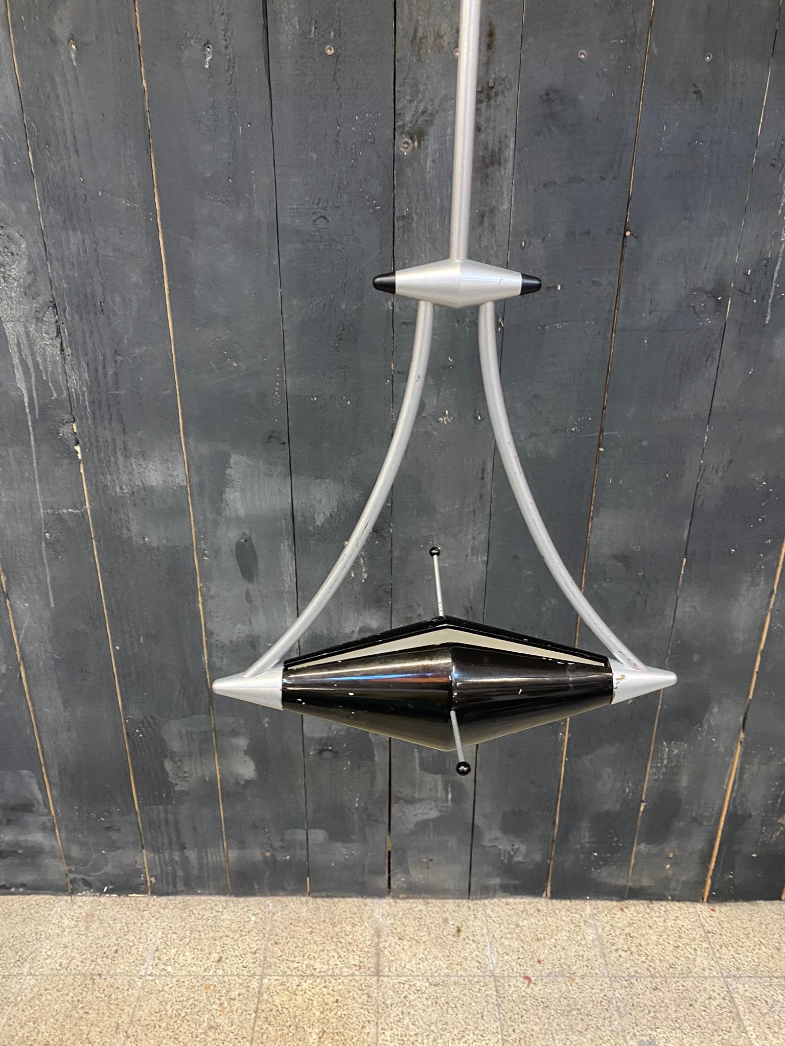 Dutch Frans Schrofer, Very Large Suspension Adjustable in Height, circa 1980 For Sale