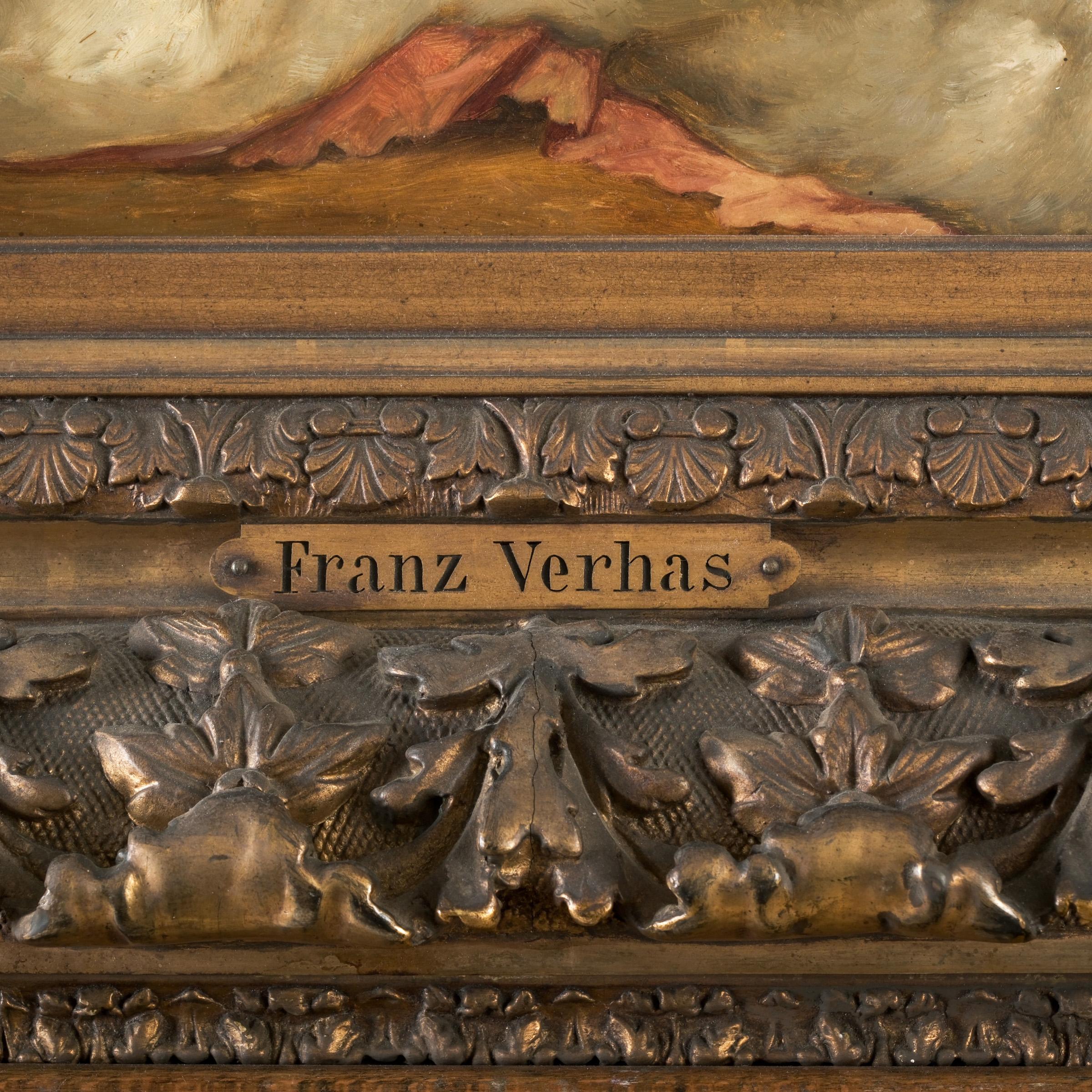 Frans Verhas 'Devant le miroir`
Frans Verhas

(1827 Dendermonde - 1897 Schaerbeck)

