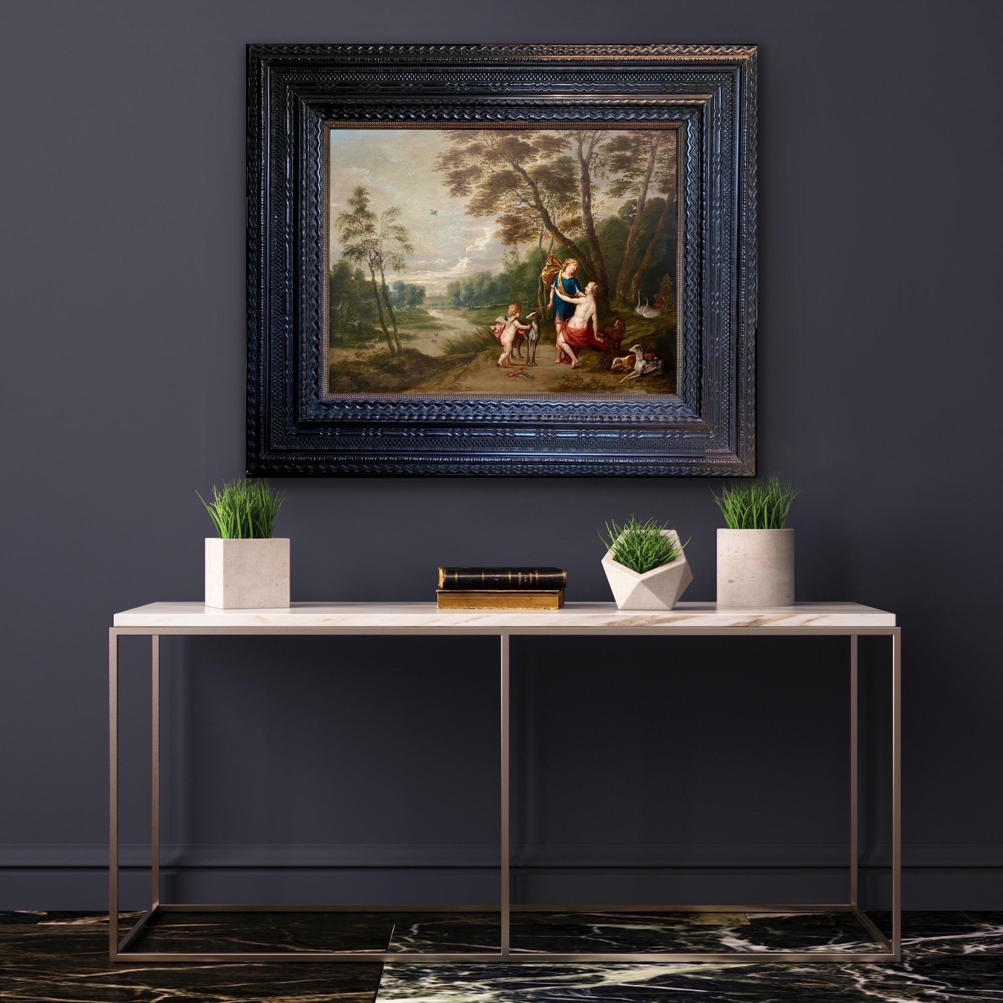venus and adonis painting flemish