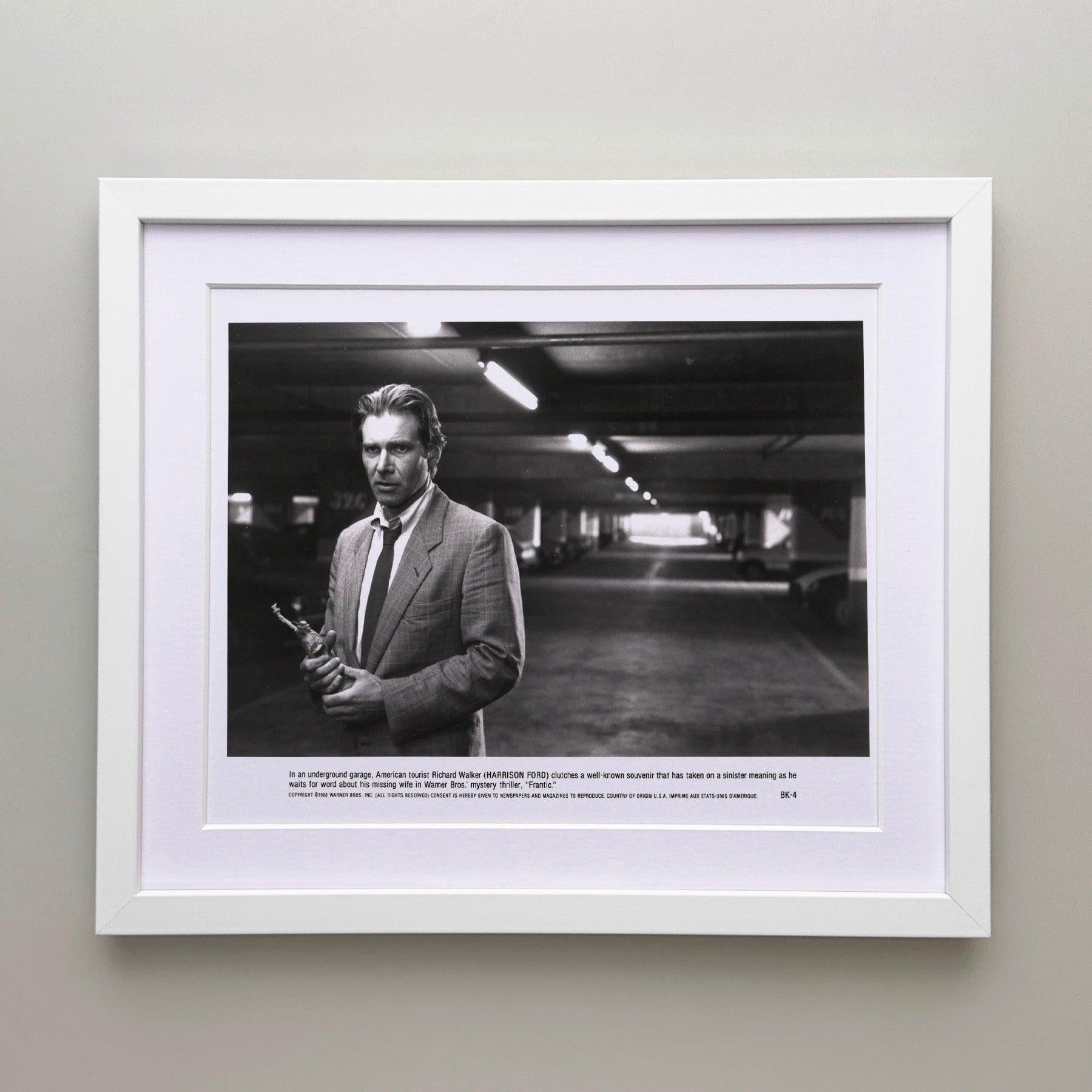 Américain Frantic 1988 Publicity Film Movie Press Still Framed en vente