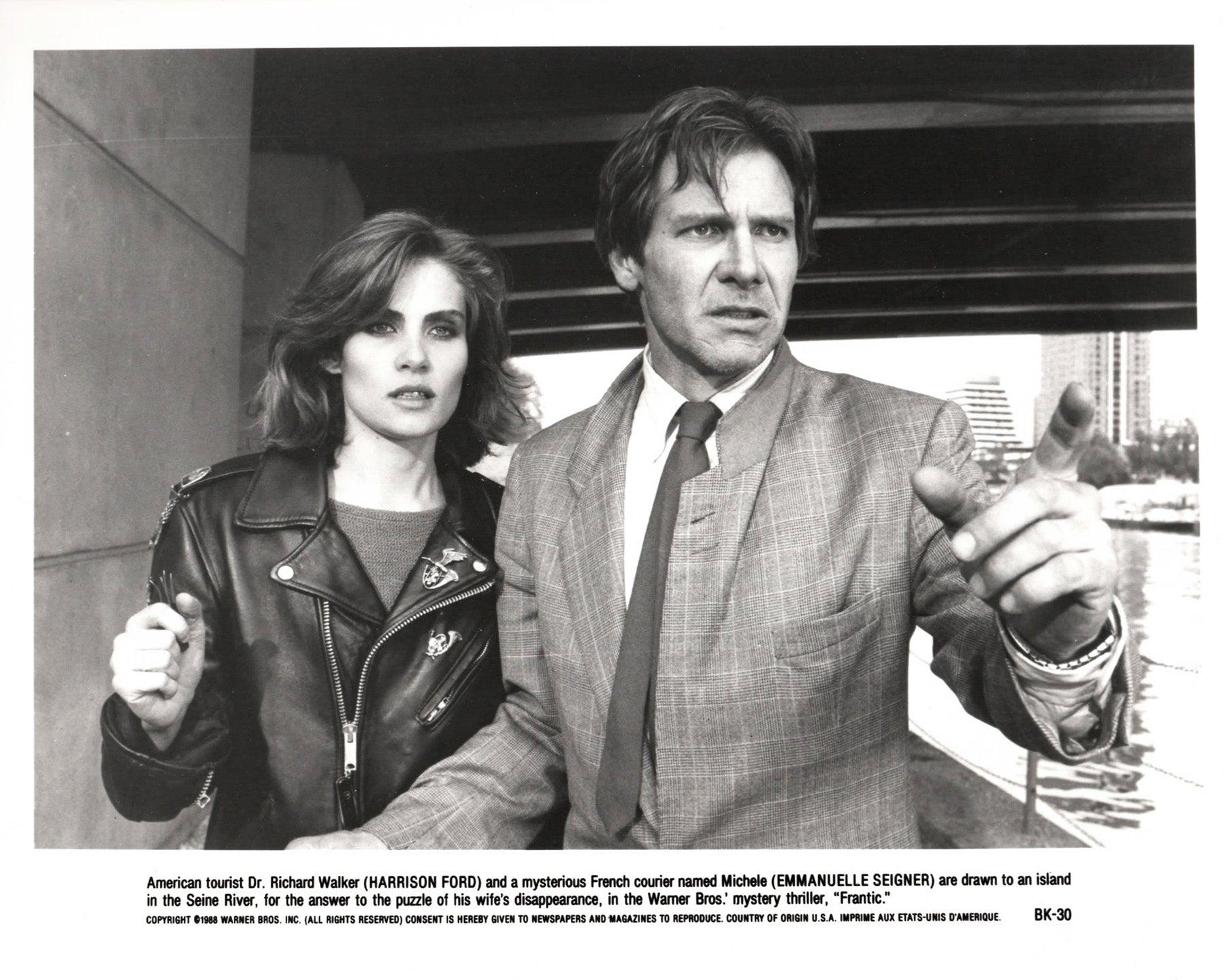 Frenético 1988 Publicidad Película Película Prensa Fotograma Enmarcado Papel en venta