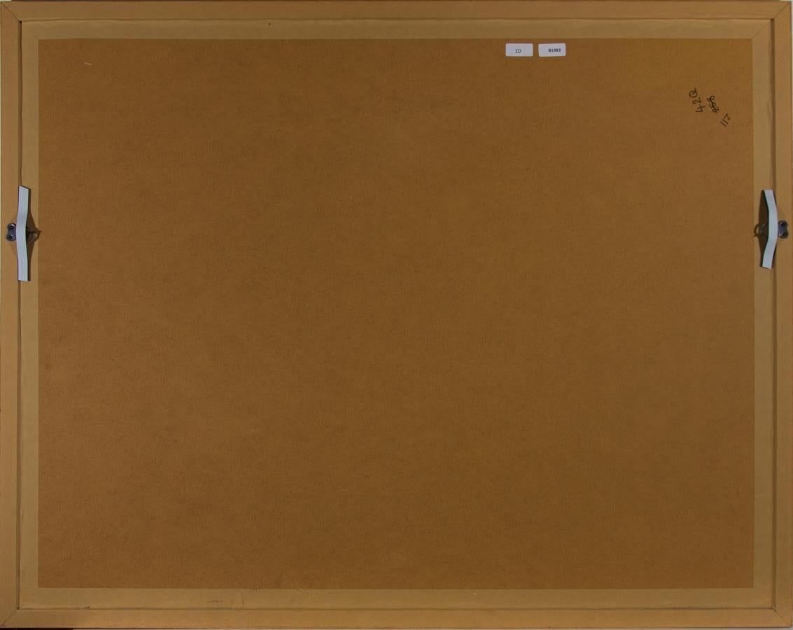 Frantisek Burant (1924-2001) - Gran aguafuerte firmado en 1980, La polilla 2