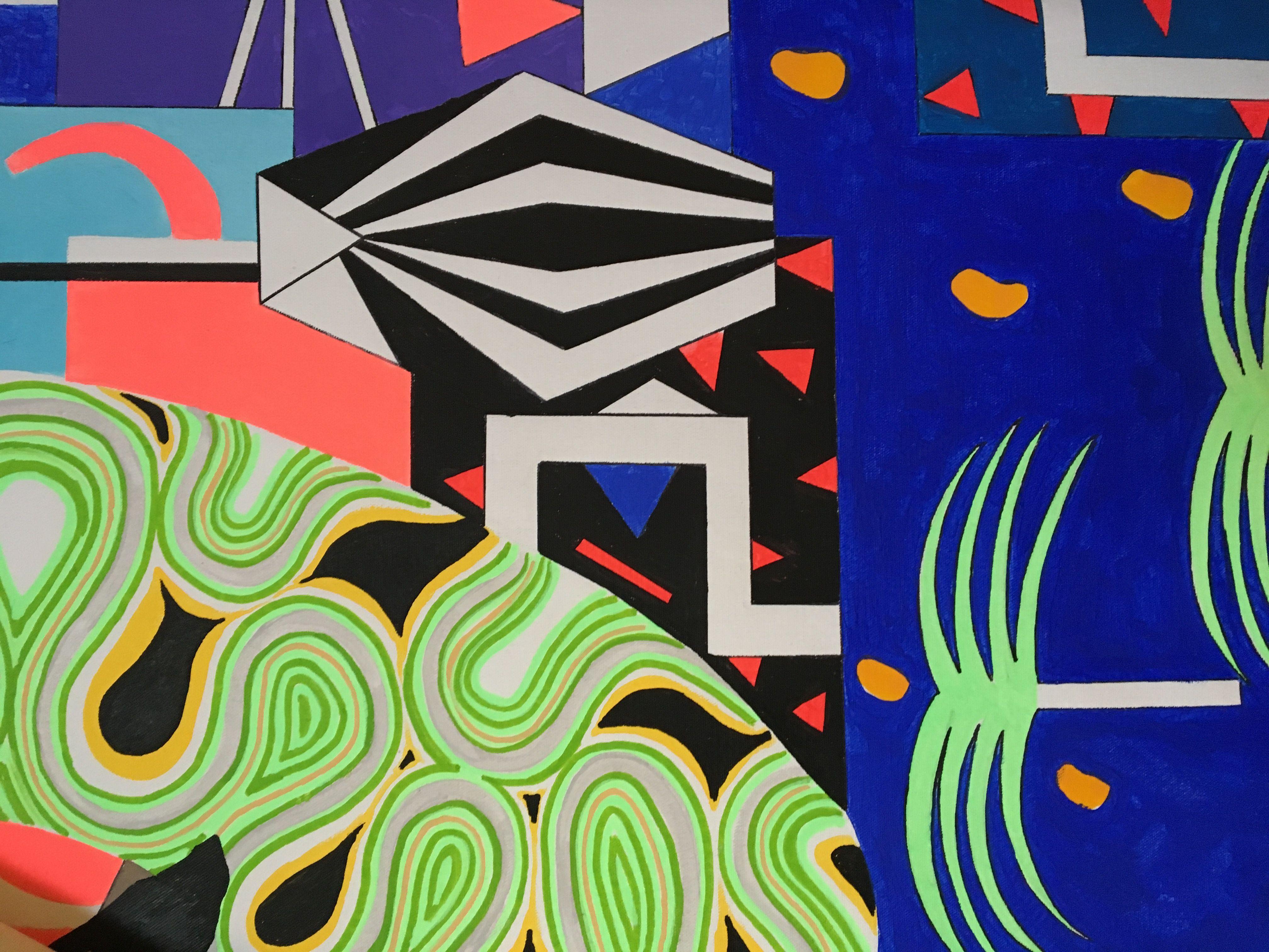 CANVAS 167, Painting, Acrylic on Canvas 1