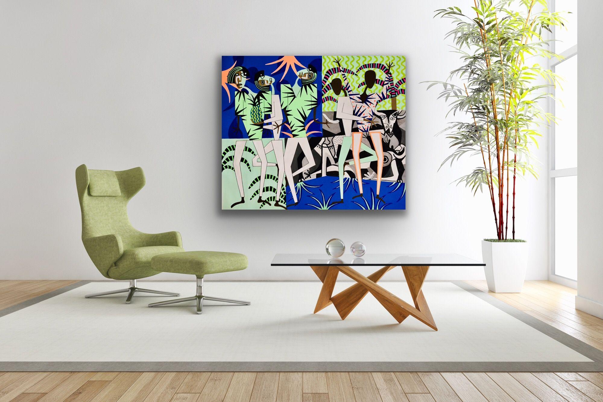 CANVAS 118, Painting, Acrylic on Canvas For Sale 1