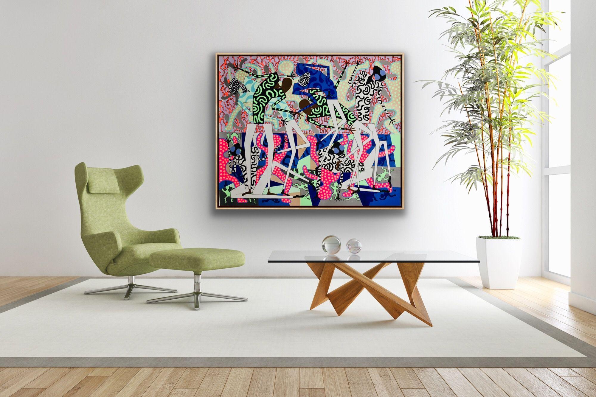 CANVAS 139, Painting, Acrylic on Canvas For Sale 1
