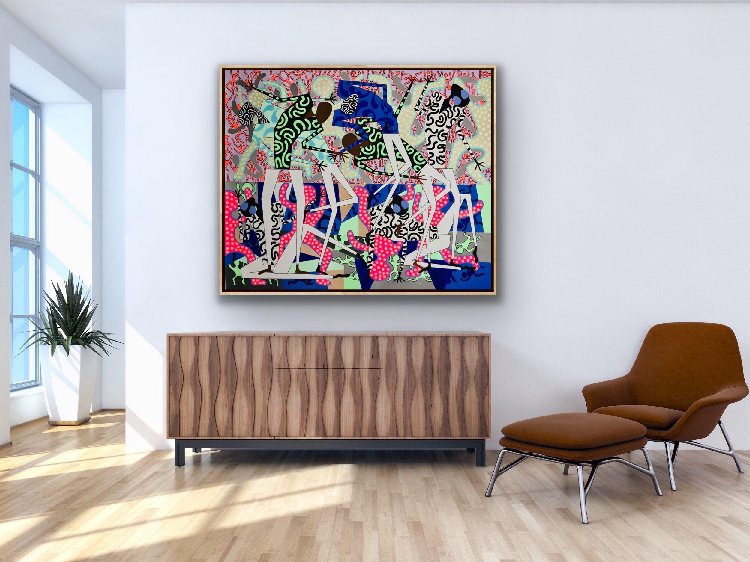 CANVAS 139, Painting, Acrylic on Canvas For Sale 2