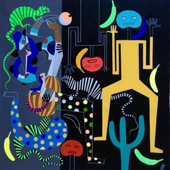 Frantisek Florian - CANVAS 205, Painting, Acrylic on Canvas CANVAS 205, Painting, Acrylic on Canvas