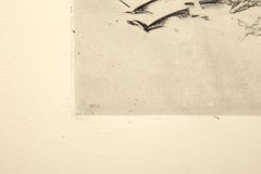 Abstract Composition, Surrealist Etching by Frantisek Kupka