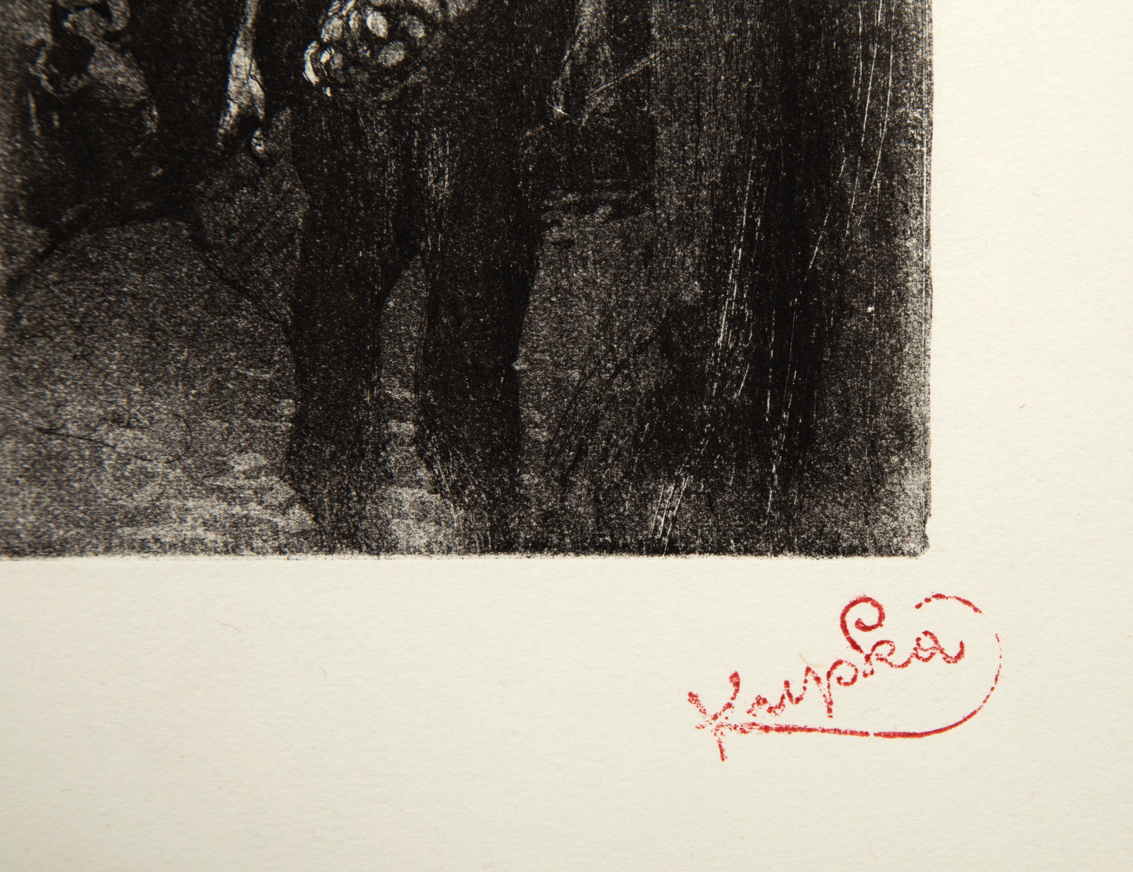 Criticus Artium, Surrealist Etching by Frantisek Kupka 4