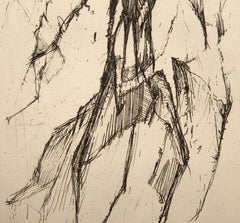 Fountain, Surrealist Etching by Frantisek Kupka