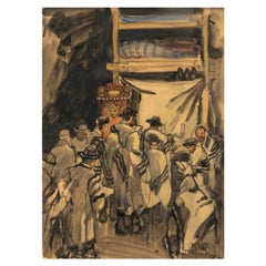 František Mořic Nágl - Tchèque 1889-1944. Service de prière à Theresienstadt Ghetto