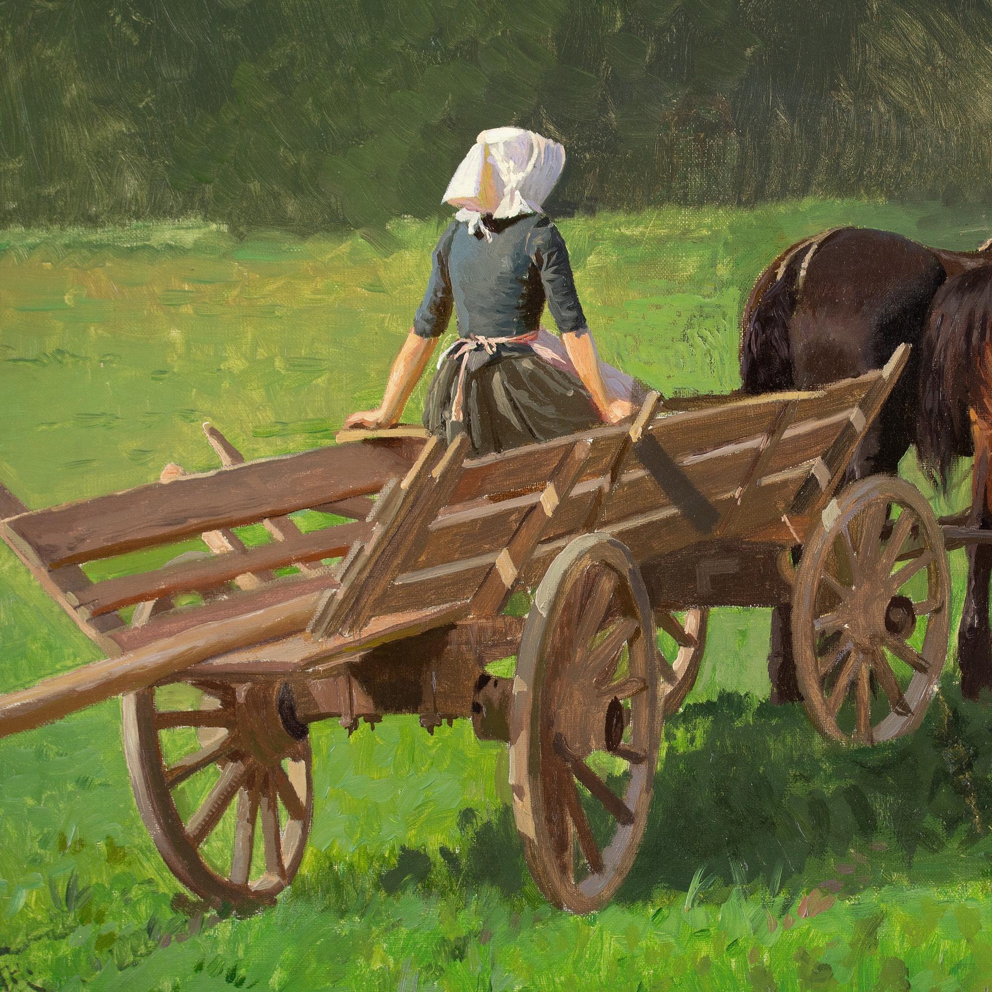Frants Henningsen, Study For ‘The Harvesters’ 2