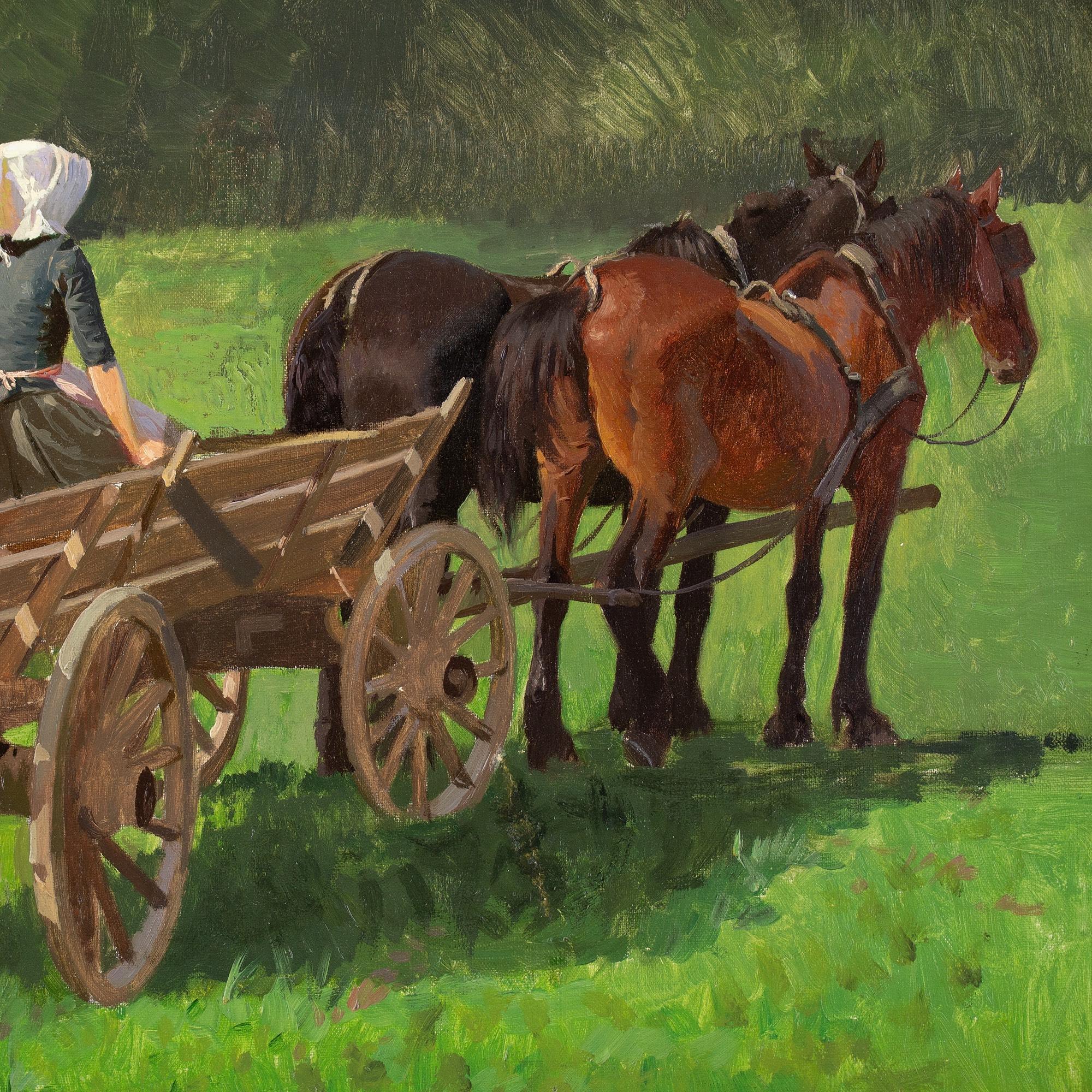 Frants Henningsen, Study For ‘The Harvesters’ 3