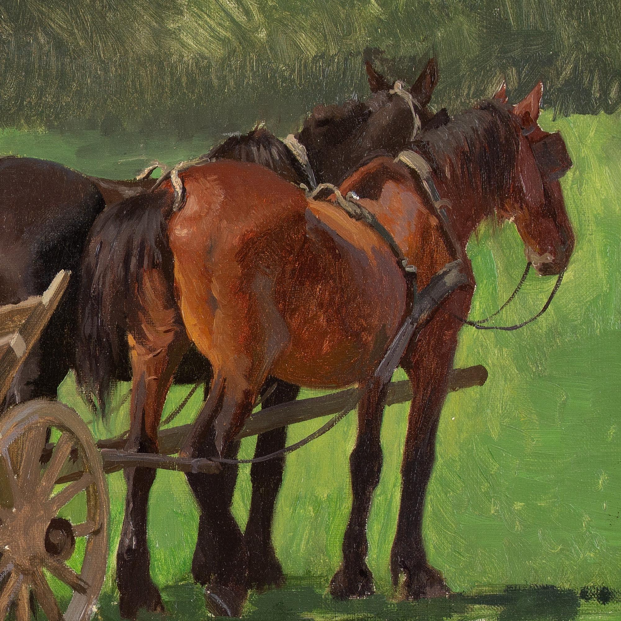Frants Henningsen, Study For ‘The Harvesters’ 4