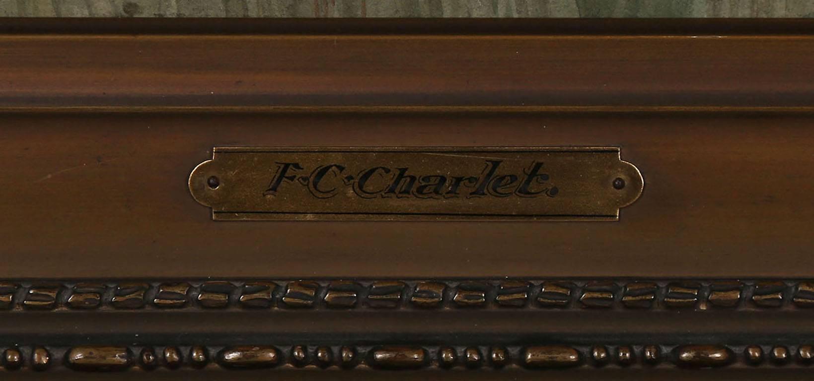 Tranquility - Impressionist Painting by Frantz Charlet