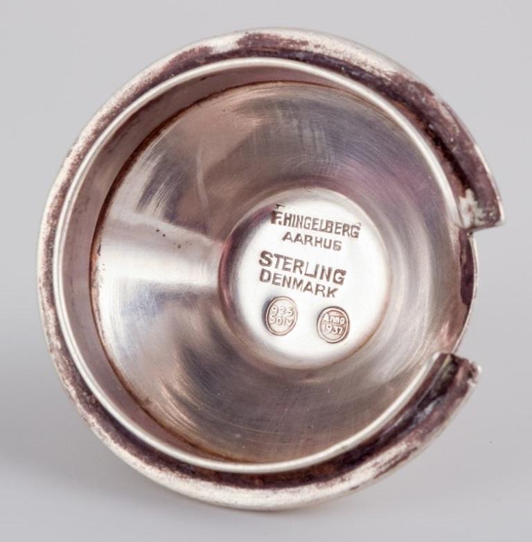 Frantz Hingelberg and Royal Copenhagen. Art Deco ceramic jam jar. 1930s 2