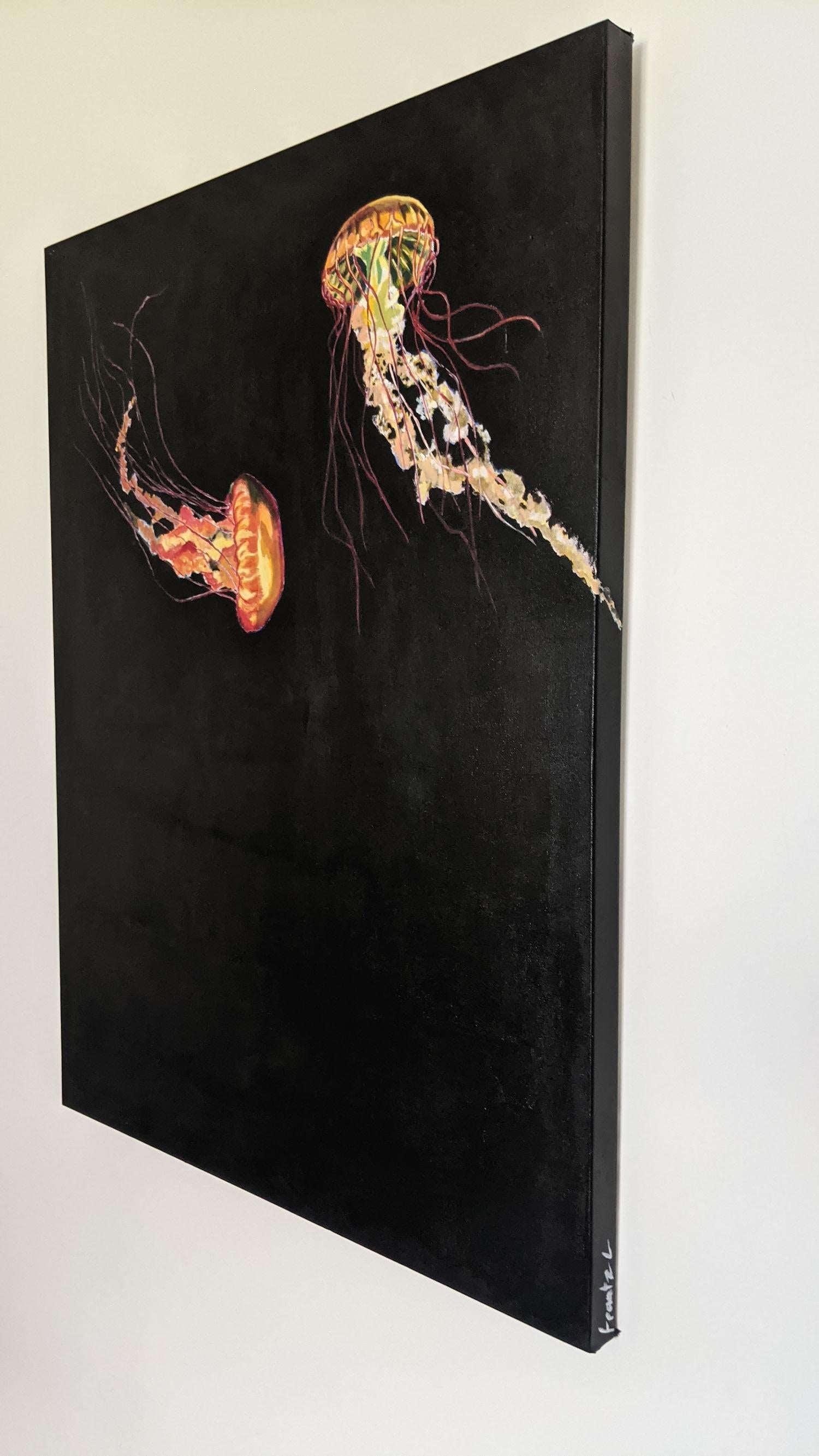 jelly fish painting