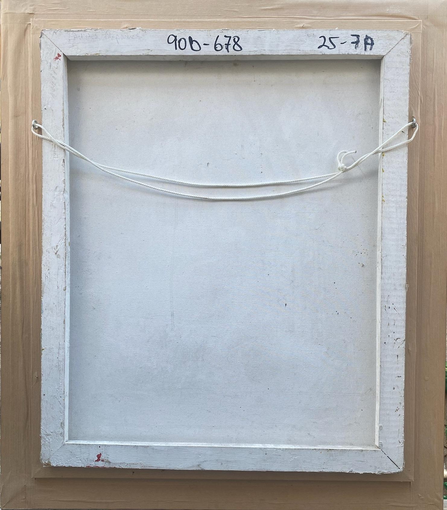 Visionary Vaudou Surrealism Large Contemporary Haitian Painting im Angebot 3