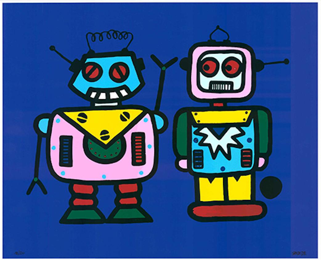 Robot - Painting de Franz Basdera