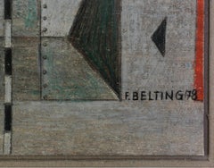 Franz Belting Abstract Wax Colours Hannover Projekt Verm 1978 Industrial