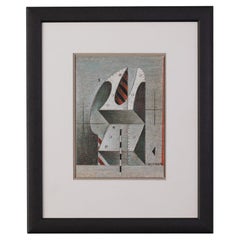 Franz Belting Colori astratti di cera Hannover Projekt Verm 1978 Industrial