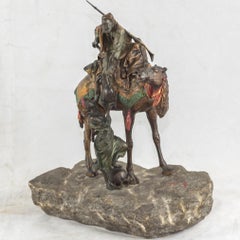 Austrian Cold Painted Bronze by Franz Bergmann
