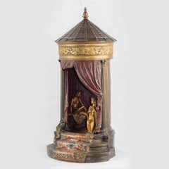 Austrian Cold Painted Bronze by Franz Bergmann