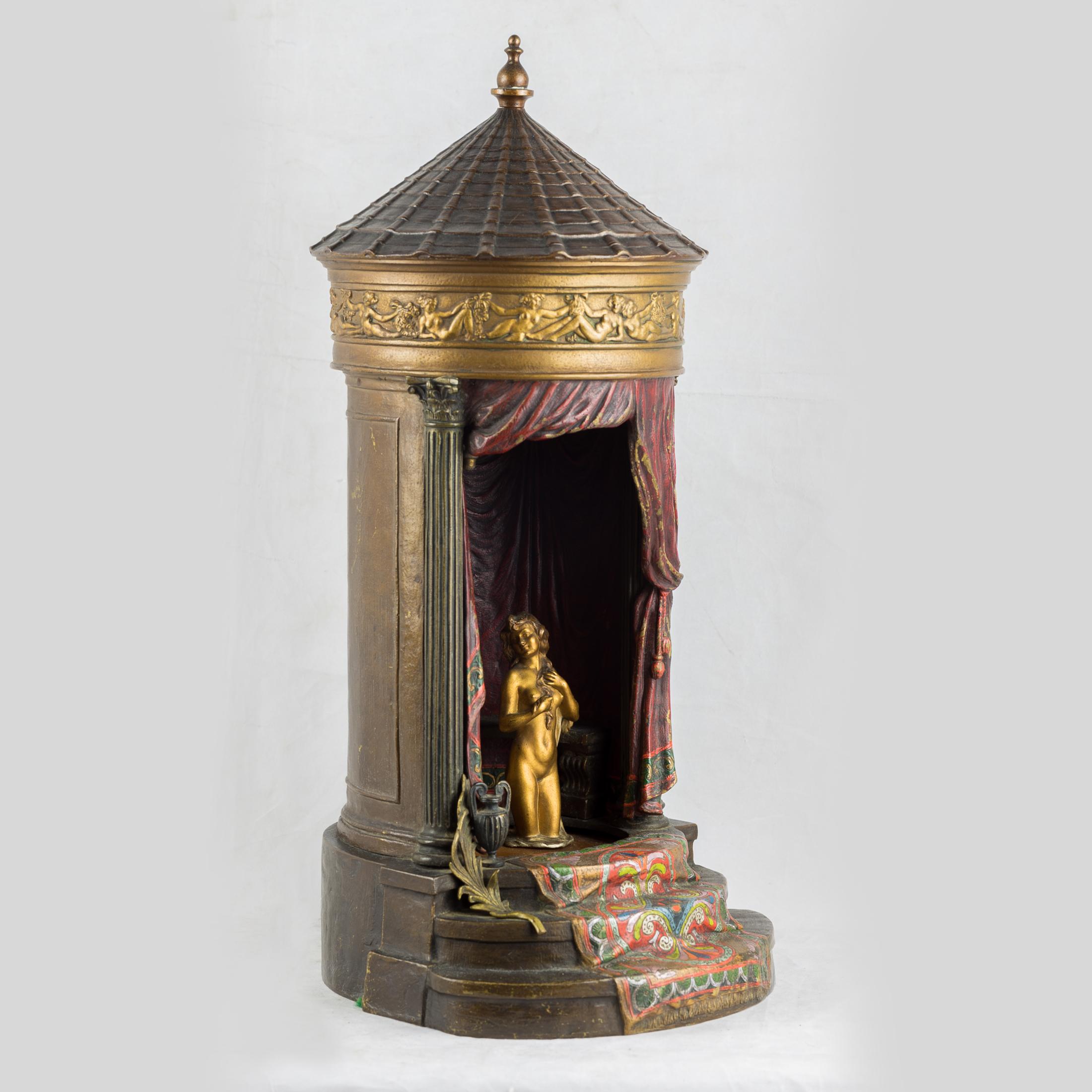 Bronze peint à froid d'Autriche par Franz Bergmann en vente 2