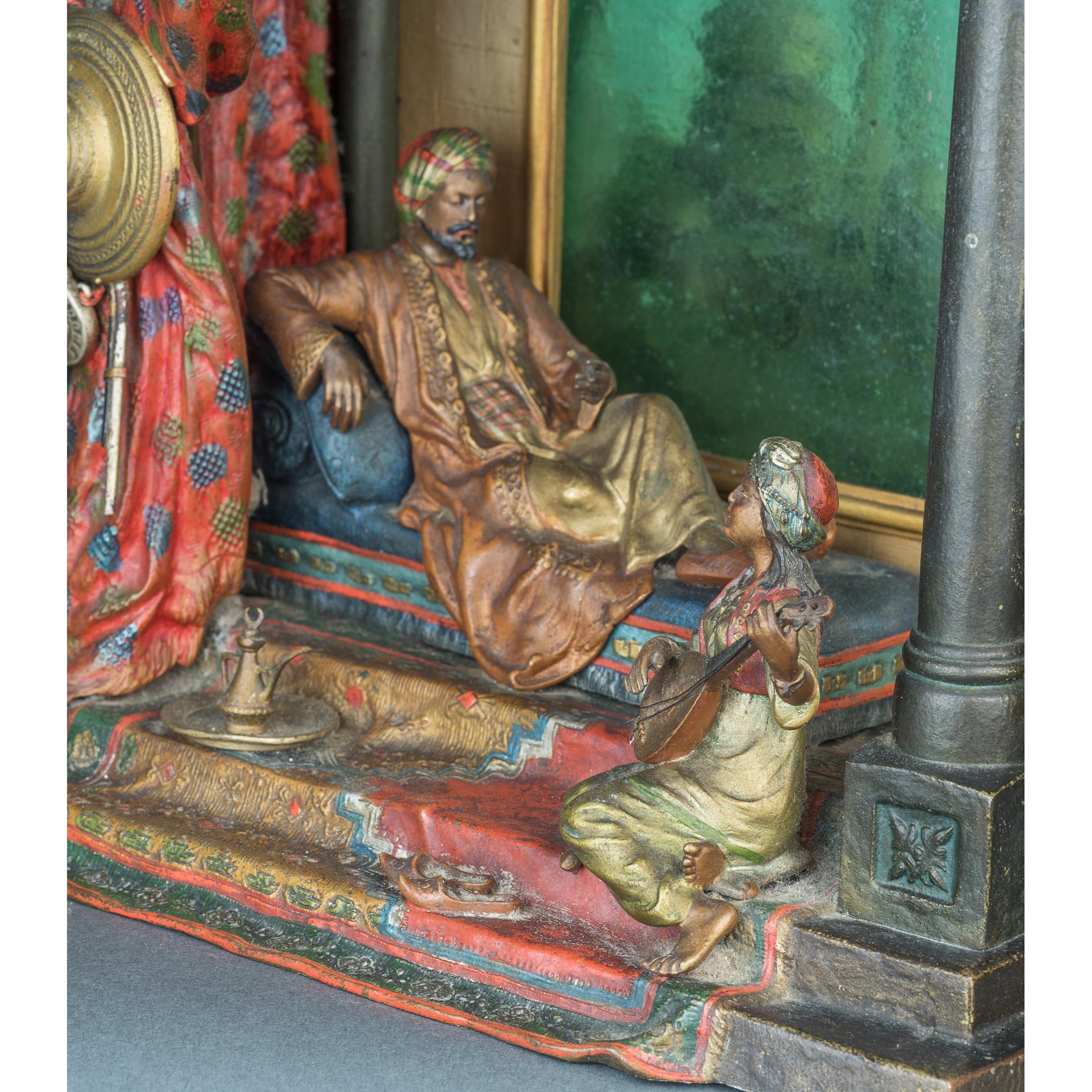 Bronce austriaco pintado en frío, Franz Bergmann Foundry en venta 3