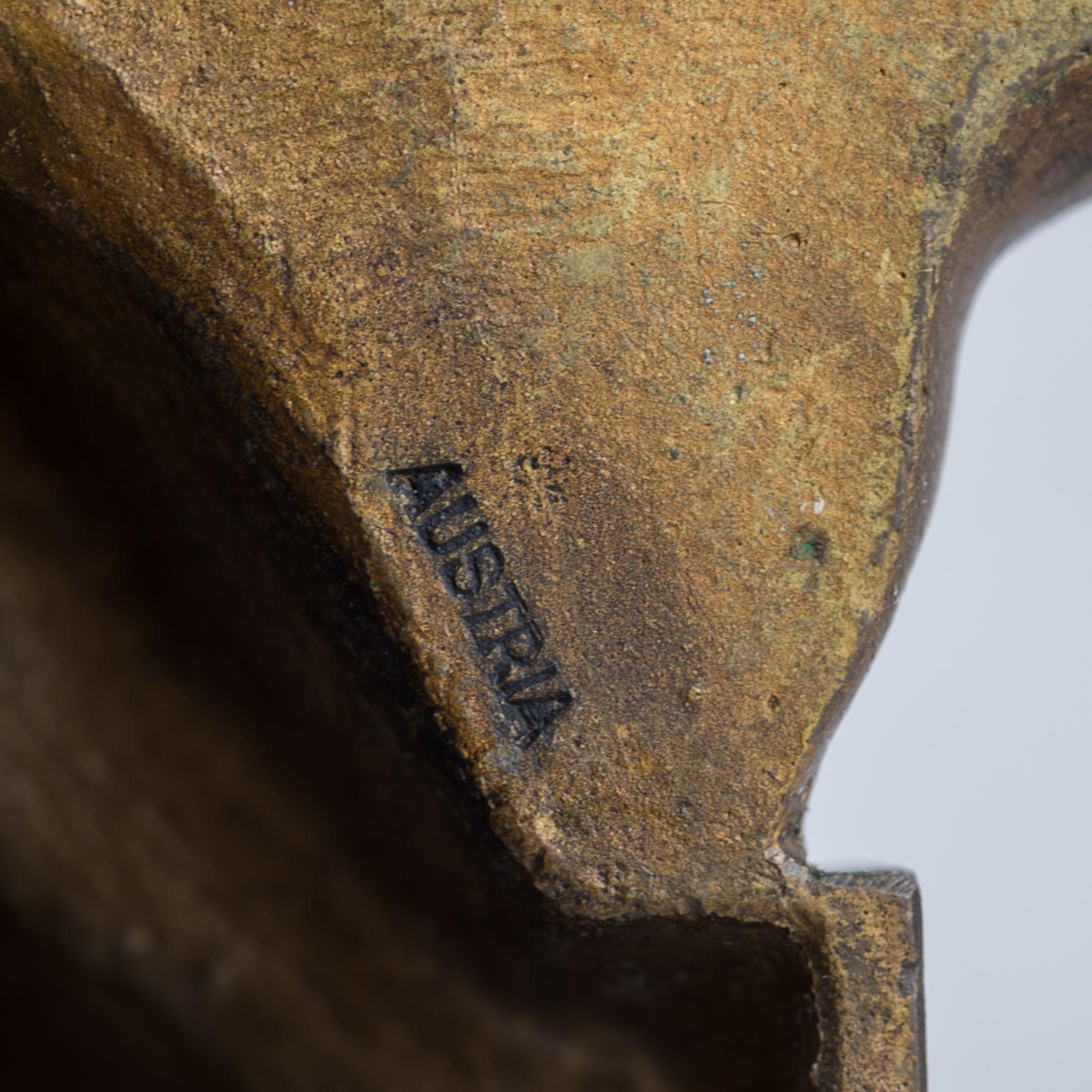 Bronze peint à froid d'Autriche par Franz Bergmann en vente 5