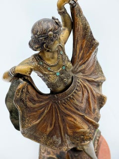 Franz Bergmann, jour venteux C1900