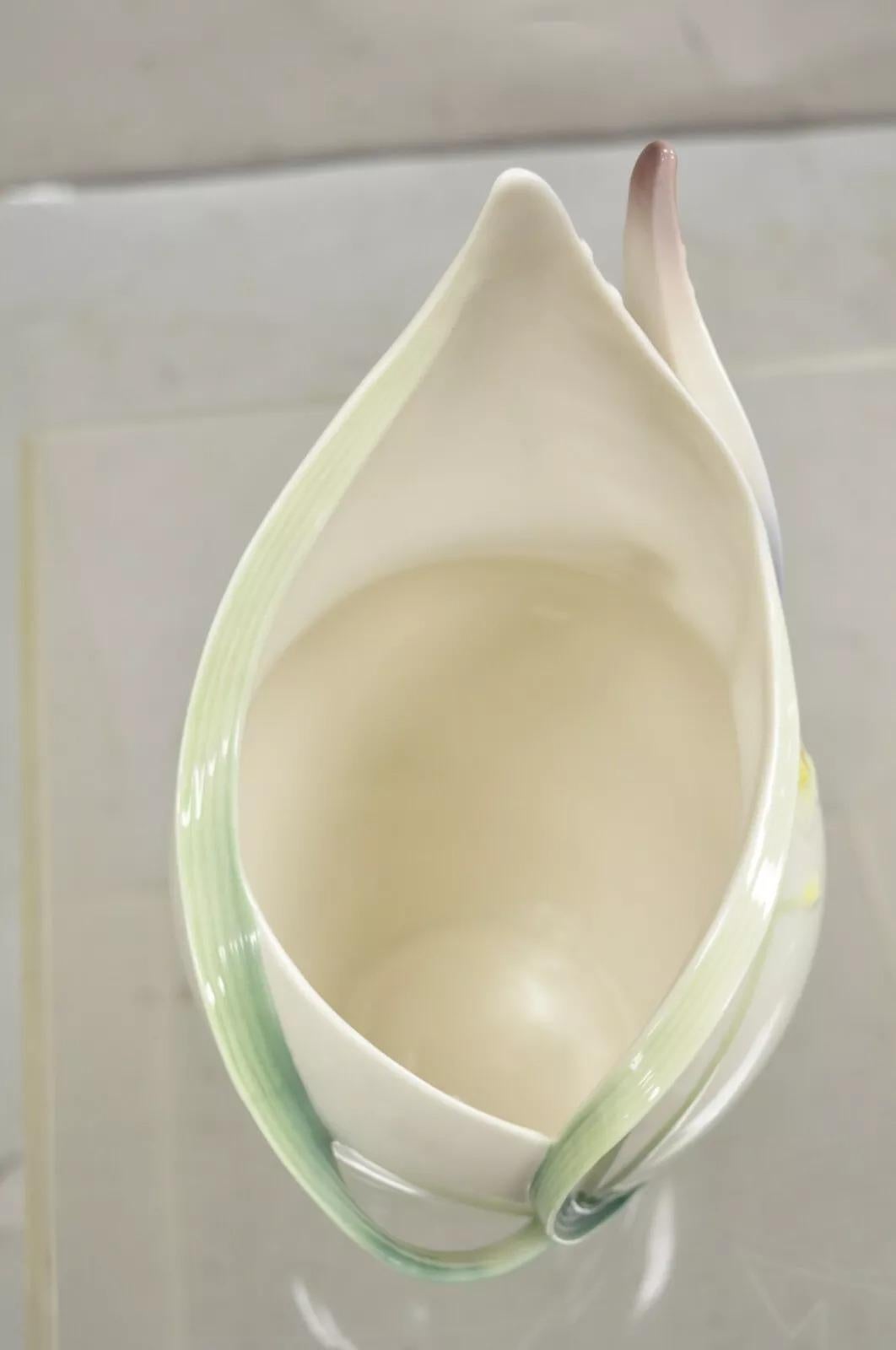 Franz Kollektion Papillon Schmetterling Porzellan Ornamental Weinkühler Vase (21. Jahrhundert und zeitgenössisch) im Angebot