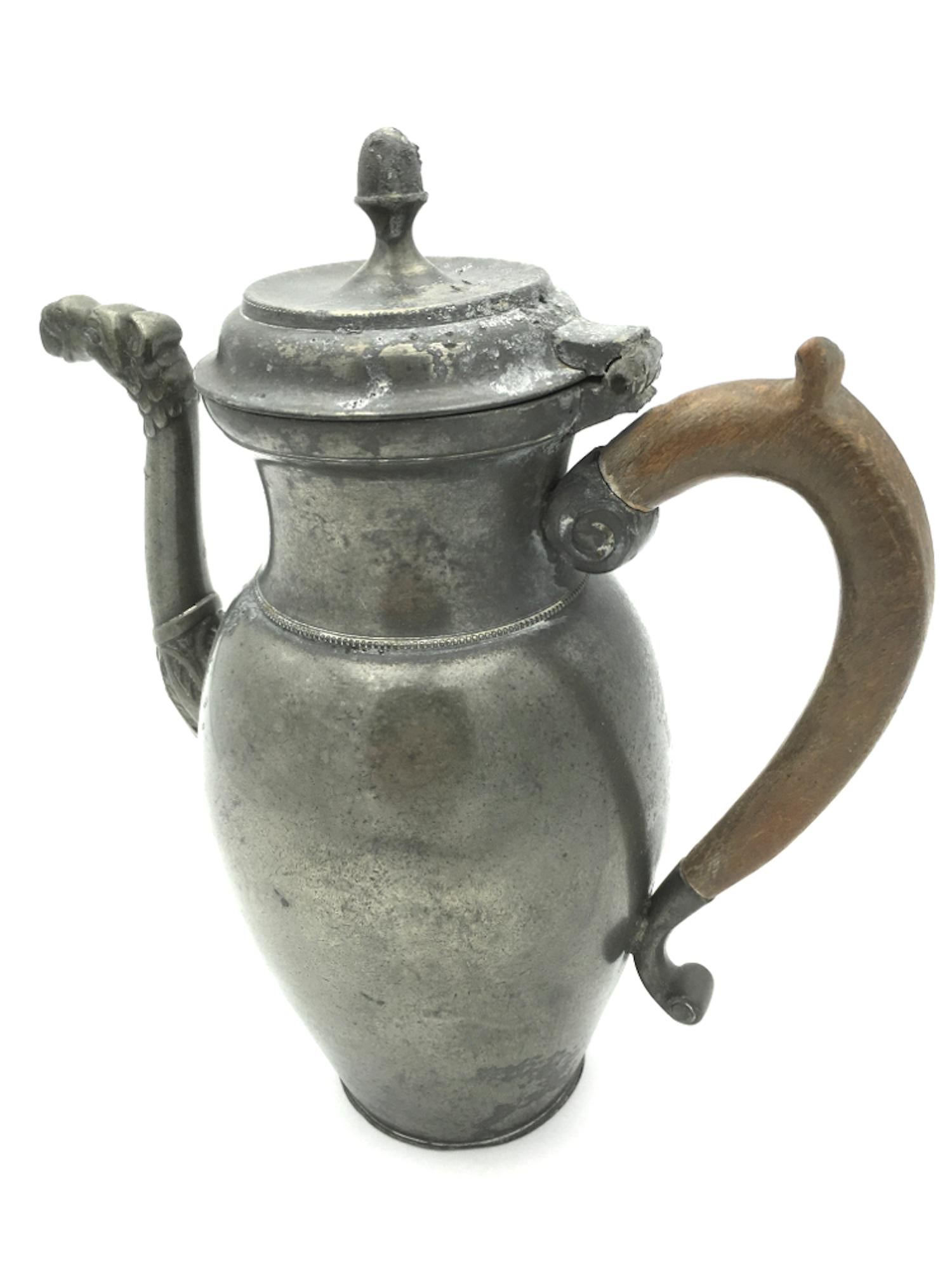 Franz De Leeuw Coffee Pot, 1830 4