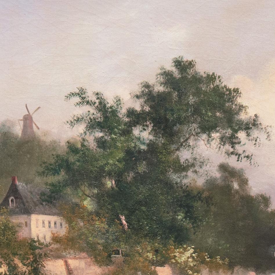 'Coastal Landscape', Berlin, Paris, Romantic Landscape, Riga, Benezit, Sailing For Sale 9