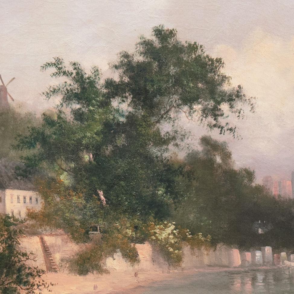 « Vue côtière continentale, Berlin, Paris, Musée d'État de Riga, paysage romantique en vente 8