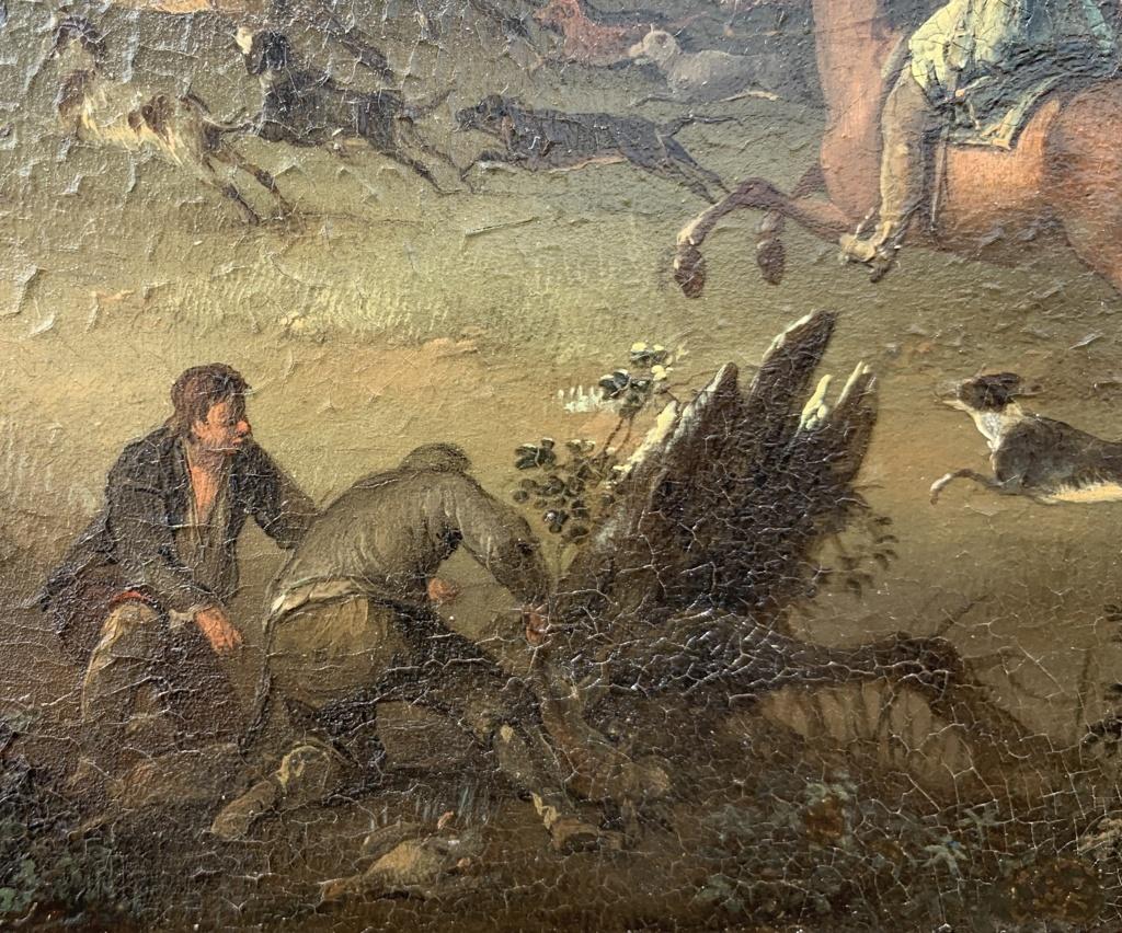 Franz Ferg de Paula(Austria)- Early 18th century landscape painting - Hunt scene 6