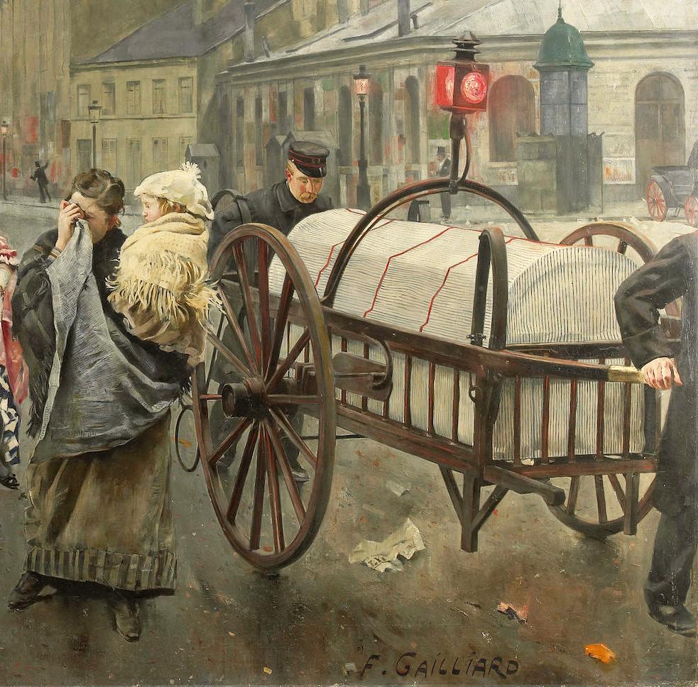 Franz (Bernard) Gailliard (Belgier, 1861-1932) 